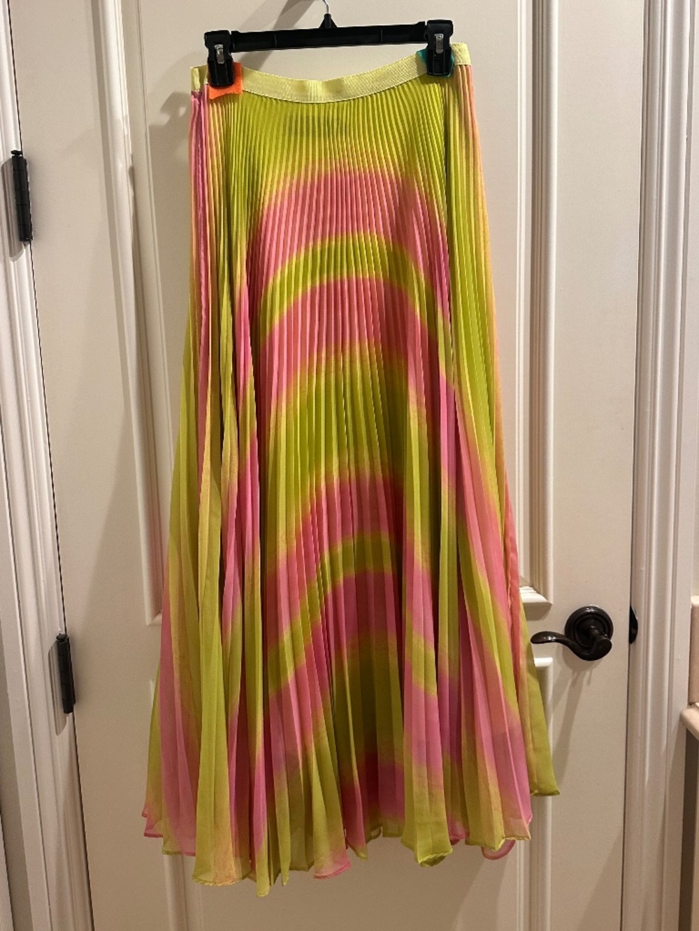 BRANDON MAXWELL PLEATED SKIRT